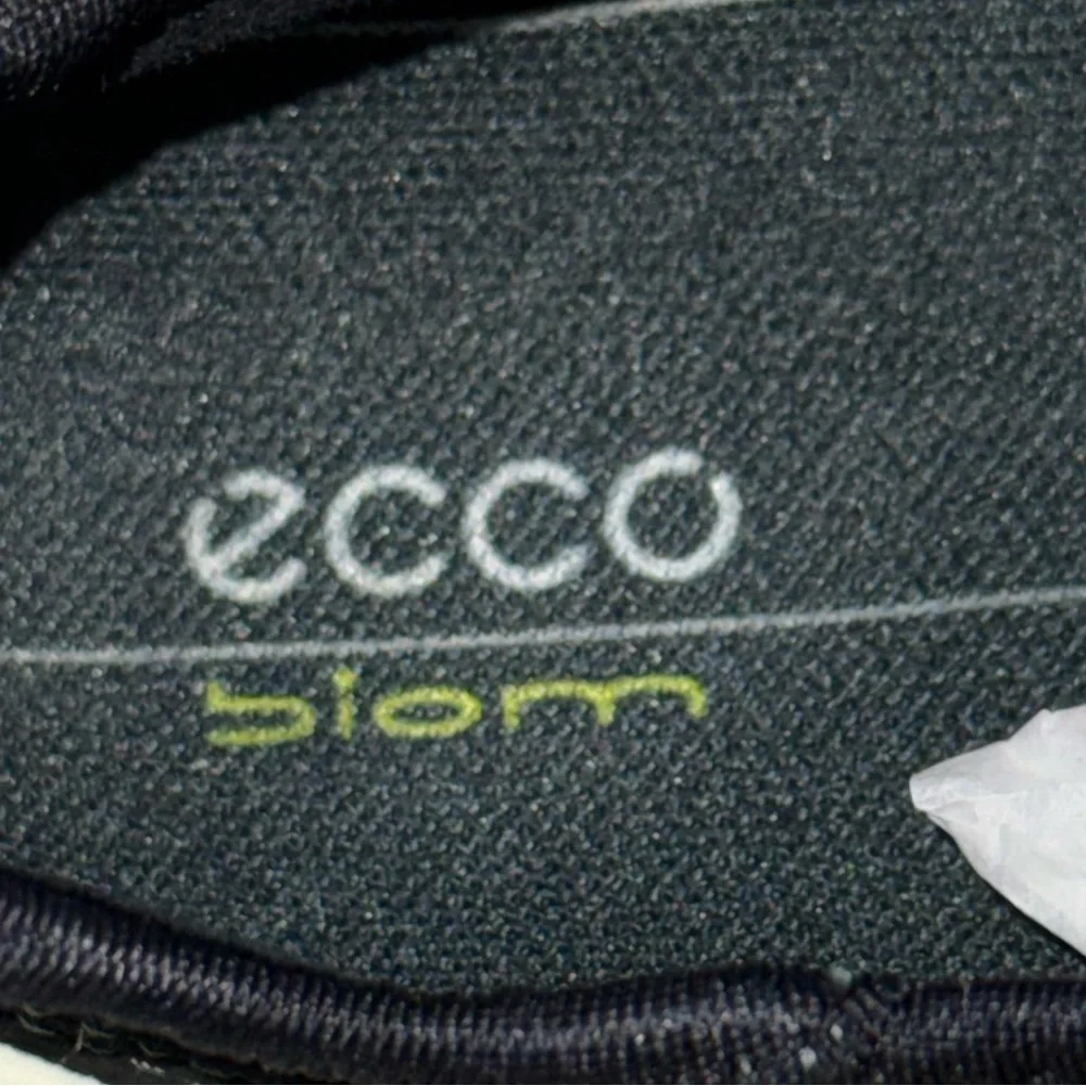 👟🧠 ECCO BIOM Slip-On Walking Sneakers Black Gray | Yak Leather | US 8.5 / EU 39